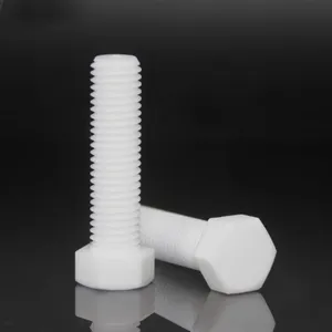PTFE Hex Head Screw; Teflon Anti-corrosion Bolt thumbnail-3