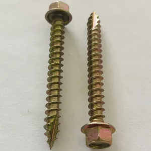 Hex Washer Head Thread-Cutting Self-Tapping Screw thumbnail-1