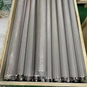 Multi-Layer Sintered Stainless Steel Filter Element, 100 Micron, 3.0 MPa, 60mm Inner Diameter thumbnail-2