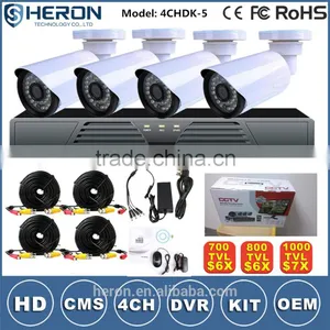 Factory OEM High Quality CCTV Camera System 4ch NVR Kit With 2/3mp IP Camera Quality Choice thumbnail-4
