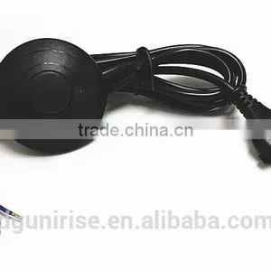 White VDE Textile Braided Cable With Switch thumbnail-2