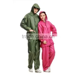 Fashion Nylon Rain Poncho With Pocket thumbnail-2