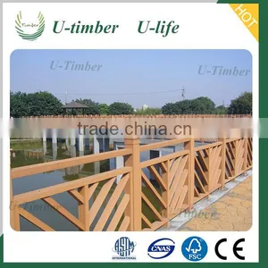 Direct Factory Long Lifetime WPC Wood Composite Decorative Fence thumbnail-3