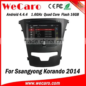 Wecaro WC-SY8067 8" Android 4.4.4 WIFI 3G Car Dvd Player for Ssangyong Korando Car Gps Navigation 2014 2015 thumbnail-3