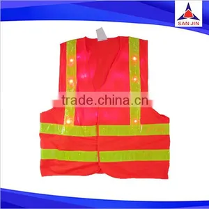 High Visibility Reflective Vest Safety 3M thumbnail-1