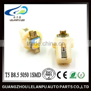Factory Price Hot Sale Auto Interior Led Indicating Lampled 12v T5 B8.5 5050 1smd Car Led Light thumbnail-3