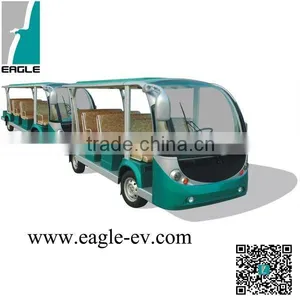 CE Approved Electric Bus Train, 23 Seats, EG6118TB Trailer thumbnail-1