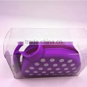 Top Quality Unique Zipper Design Wallet Plastic Coin Pocket Soft Rubber Coin Purse thumbnail-5