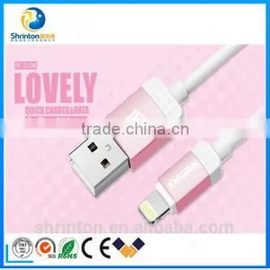 Most Popular REMAX Lovely Data Cable Mobile Charger for IPhone6/6s/iPhone5/5c/5s/iPad thumbnail-3