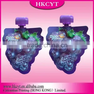 Custom Shaped Food Grade Baby Food Spout Pouch Bag thumbnail-3