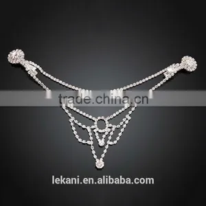 Attractive Best Selling Extravagant Women Crystal Wedding Tiara thumbnail-1