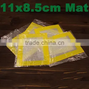 Custom Size and Printing Silicone Dab Mat Oil Concentrate Silicone Mats Shatter Resistant Slick Pads thumbnail-3
