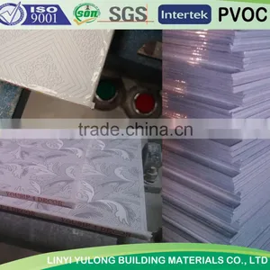 Golden Pvc Laminated Gypsum Ceiling Tiles thumbnail-6