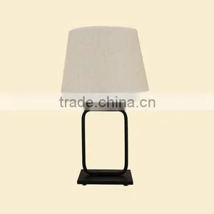 Hotel Table Lamp Bedside Desk Light Home Hotel Table Lamp White Power Outlet Table Lamp thumbnail-2