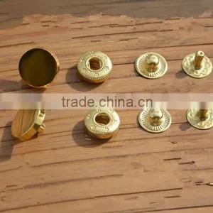 Sedex Audited Factory 2 Pillar Flat Cap Metal Popper Press Snap Studs Button thumbnail-2