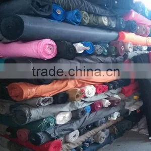 Poly Cotton Plain Dyed Twill Stock Fabric thumbnail-4