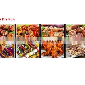 New Portable BBQ Grill Automatic Rotating Electric Barbecue Machine thumbnail-6