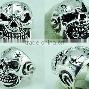 New Fashion Design Popular Wholesale Costume Jewelry Gothic Ring R9 thumbnail-2