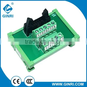 10-pin IDC/TB Converter MIL-Teminal Block Conversion Unit JR-10TBC thumbnail-1