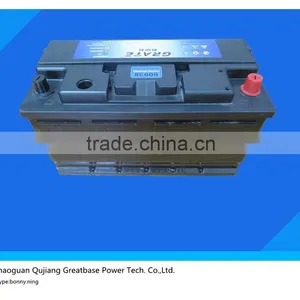 High Quality DIN Standard Maintenance Free Car Battery (N100) 60038-MF--100AH , 12V thumbnail-6
