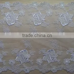 Best Embroidery Net Organza Lace Trim thumbnail-1