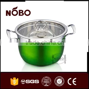 Wholesale Stainless Steel Cooking Pot Set Capsuled Bottom thumbnail-4