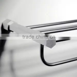 Dual Tier Bath Towel Rack thumbnail-1