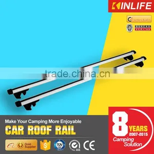 Heavy Duty Removable Aluminum Automobiles Roof Luggage Rack Lockable Crossbar thumbnail-1