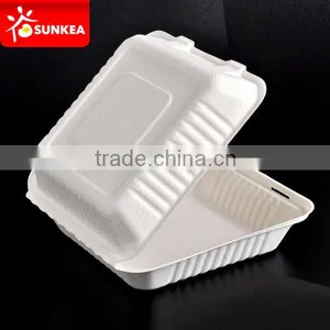 Eco-friendly Pulp Hamburger Box, Fast Food Box thumbnail-3