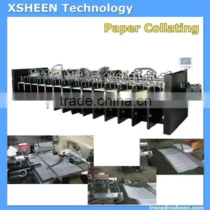 14 Heavy Duty Paper Collator Machine, Heavy Duty Paper Collator Machine thumbnail-1
