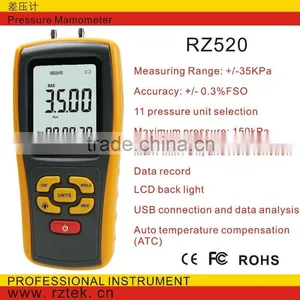 Pressure Manometer RZ520 Differential Pressure Meter thumbnail-1