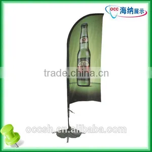 3.4m Tear Drop Flag Banner Promotion Flag Fibreglass + Aluminum Rod thumbnail-1