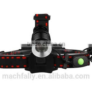 Machfally 2015 Top Selling High Power Adjustable Zoom Headlamp 500LM Rechargeable Zoom Led Headlamp T6 Led Headlamp thumbnail-1