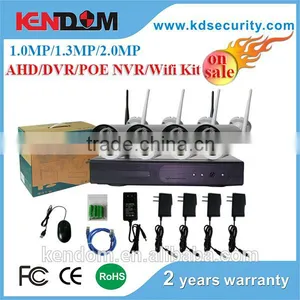 2016 Wifi Camera Kit 4Channel Wireless Security Camera H.264 Wifi Camera Kit thumbnail-1