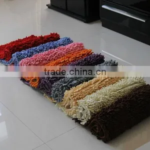 Chenille Floor Carpet With Anti-slip Base Microfiber Chenille Carpet thumbnail-1