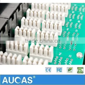 50 Port Voice Patch Panel Cat 6 50U Metal Pin thumbnail-4