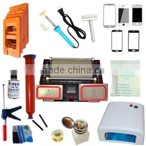 3 in 1 Multifunction Middle Bezel Frame Separator Machine + LCD Extraction Machine Hot Plate + LCD Removal Machine for Samsung thumbnail-1