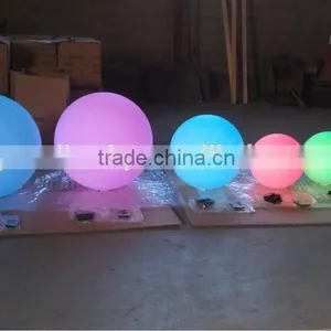 Large PE Plastic Sphere LED Ball thumbnail-1