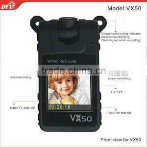 1 ch sd Card Mini Dvr With 1.44 Inches LCD Display ,VX50 thumbnail-1