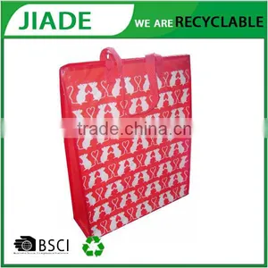 Reusable Fabric Bags/Reusable Grocery Backpack Shopping Bag/Wholesale Plastic Bags thumbnail-1
