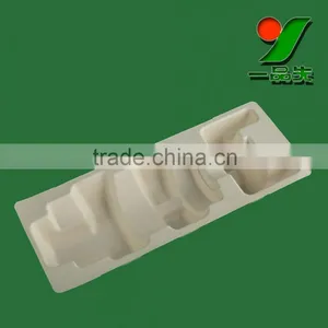 2016 Hot Sale Creative Bio Degradable Recyclable Hollow Out Ornament Unbleached Sugarcane Fiber Molded Pulp Body Scrub Packaging thumbnail-6