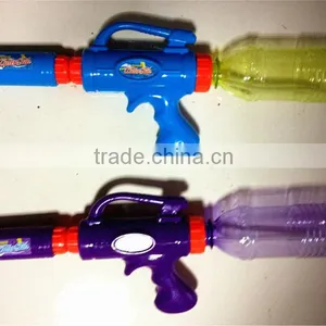 High Pressure Plastic Water Gun With Bottle thumbnail-1