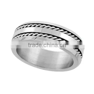 Vintage Sterling Silver Wedding 925 Ring thumbnail-1