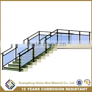 Glass Stair Railing Designs, Balcony Railing thumbnail-3