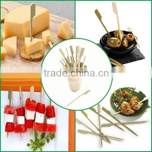New Design Bamboo Food Stick Skewer for Core Meat Beef Skewer thumbnail-5