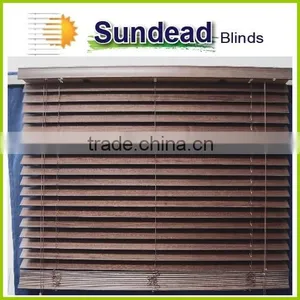 25 mm Wood Blinds to Bring Natural Style at Home & Mini Blinds thumbnail-1