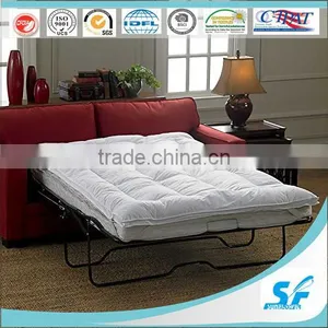 Single Bed Size Mattress Topper Cotton Microfiber Mattress Pad thumbnail-1