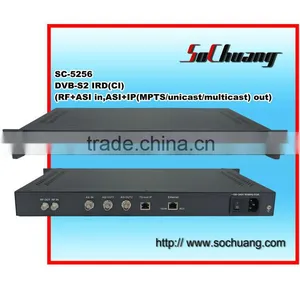 Professional DVB-S2 Demodulator /DVB S2 IP IRD With 2 CI thumbnail-1