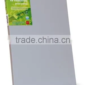 Stretched Canvas Framed Cotton Pale-Gray Small Grain 220 gm thumbnail-1