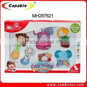 New Baby Toys ,rattle Toys Plastic Ring Bell thumbnail-1